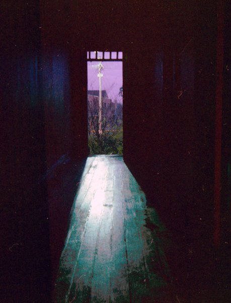 Hallway / doorway, Drummoyne, 6:30am Aug 1979