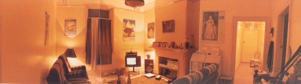 Lounge room and hallway, River Road, Late 1983