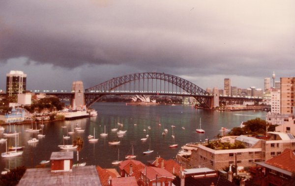 Sydney Harbour Bridge, Mar 1984