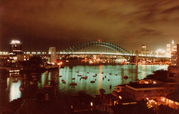 Sydney Harbour Bridge, Mar 1984