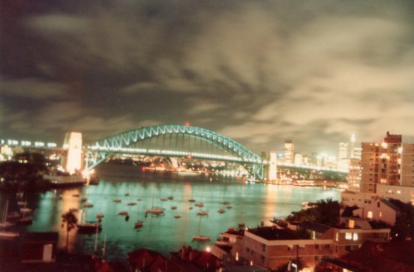 Sydney Harbour Bridge, Mar 1985